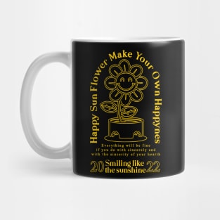 Happy Sun Flower Mug